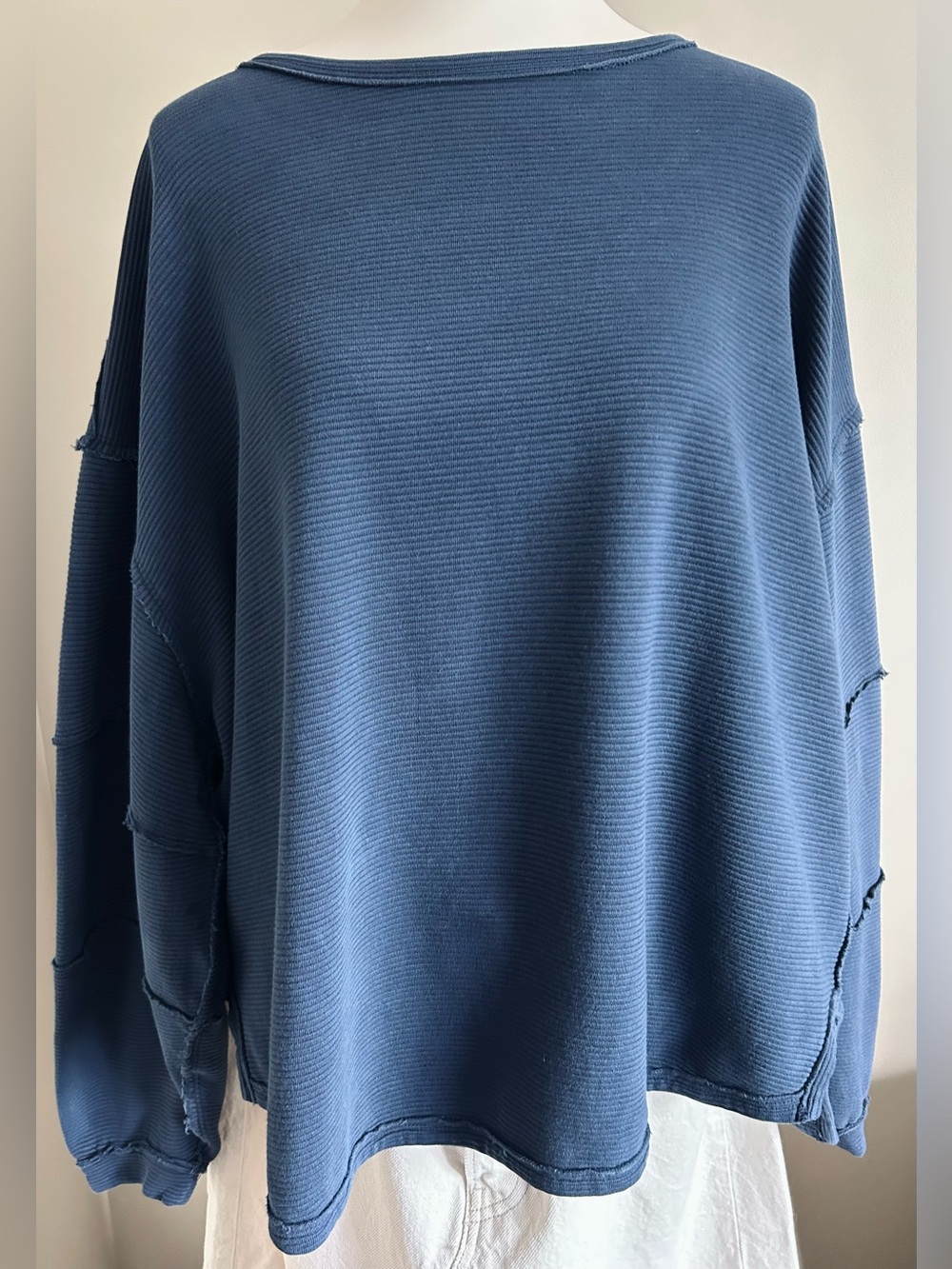 NWT - We The Free by Free People “Eclipse” Pullover on Deeper Iris. - Picture 9 of 10